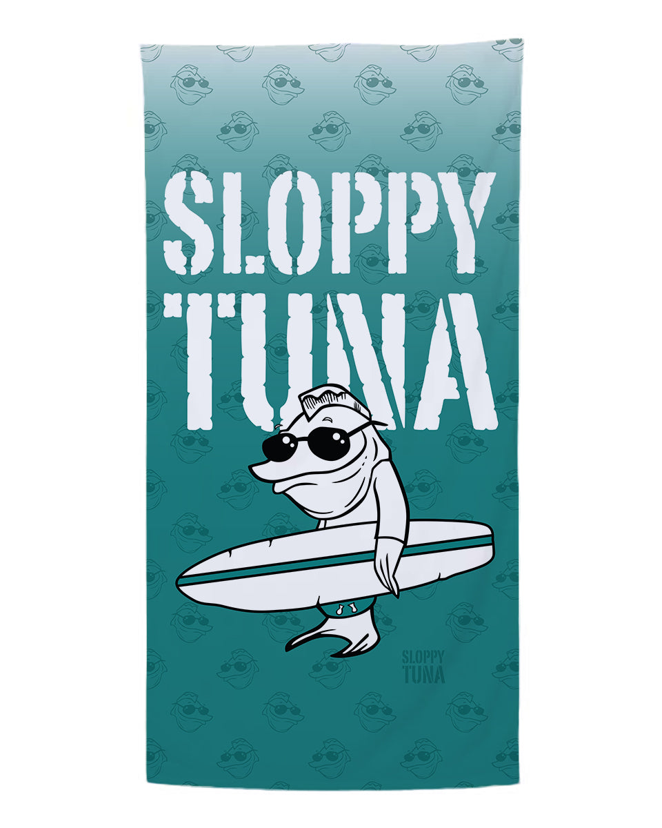 Sloppy Tuna OG Beach Towel image 0