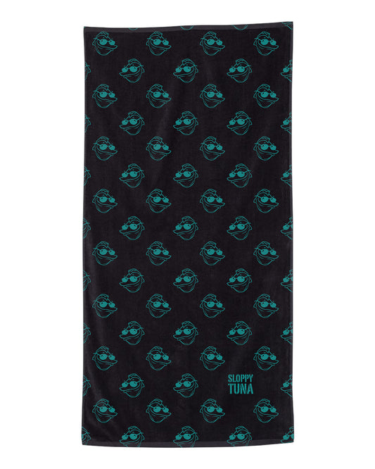Sloppy Tuna Monogram Beach Towel image 0